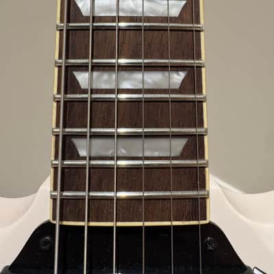 Epiphone 1961 SG Inspired by Gibson Custom Shop – Classic White – Gibson BurstBuckers – Original Hardshell Case image 22