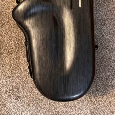 Shaped Alto Saxophone Case - Gray Zip Semi Hard Case 2026 - Gray image 2
