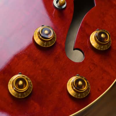 1995 Orville by Gibson ES-335 Cherry – w/HSC & Paperwork, Fujigen, Japan, MIJ, Rare image 14