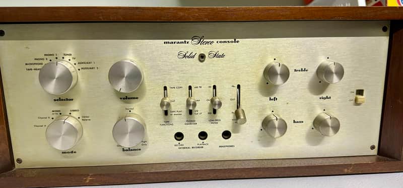 Marantz 7T Stereo Console 1969 Silver image 1