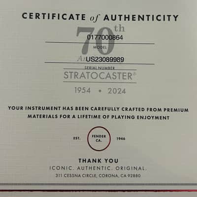 Fender 70th Anniversary American Professional II Stratocaster Comet Burst /8lbs. 0.5 oz. In Stock # US23089989 image 7