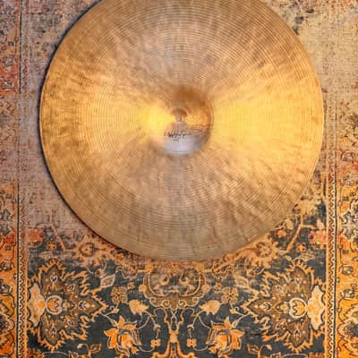 Rare Vintage ZILDJIAN ISTANBUL K 20” Ride Crash Zildjian Forged In Turkey! 2145 g Beautifully Hand Hammered image 2