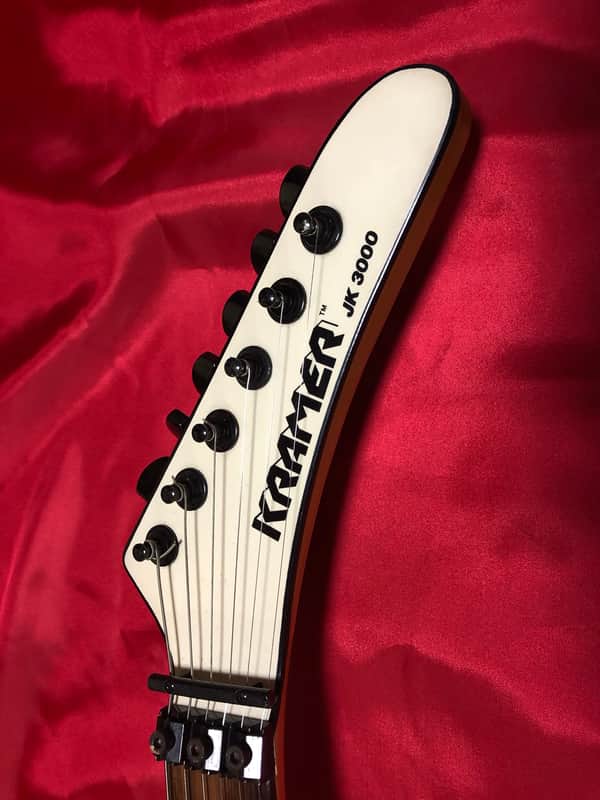 Kramer JK3000 NEPTUNE NJ JAPAN Electric Guitar 1990's White | Reverb