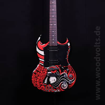Immagine Epiphone Emily the Strange G-310 2003 - 2010 - Ebony with Emily the Strange Graphic - 1