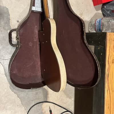 Silvertone U-1 Copper Guitar with case. image 10