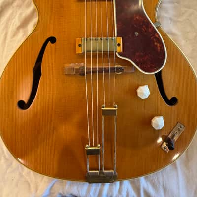 Epiphone Zephyr DeLuxe Regent 1950 - 1957 - Natural Blonde image 4
