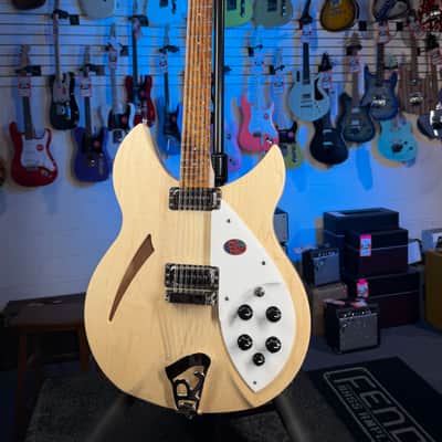 Rickenbacker 330/12 Mapleglo Semi-Hollow Electric Guitar, with Ric Case, 790 image 5