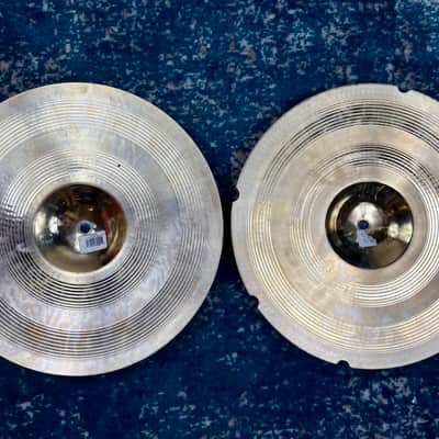 RARE SIZE 15” Zildjian A CUSTOM REZO Hihats 1307g 1653g image 11