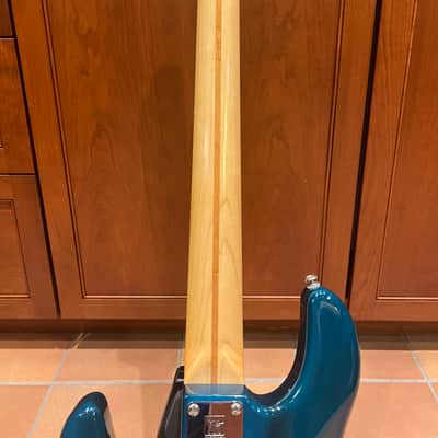 Ernie Ball / Music Man Sabre 3EQ 1987 USA - Sting Teal - Hardshell Case image 8