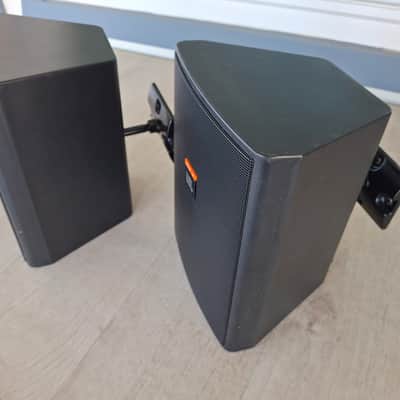 JBL 25T Indoor Outdoor Compact Speaker Pair 2000s - Black image 1