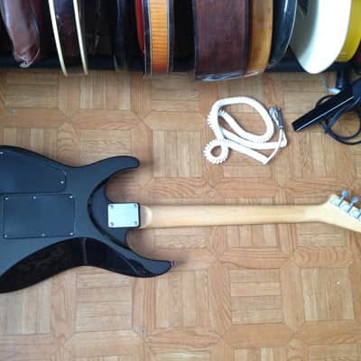 90's 1999 Grover Jackson  Dinky style Reverse Headstock Japan Black image 11