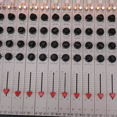 OpAmp Labs 12 Channel Custom Recording Console White/Red image 6