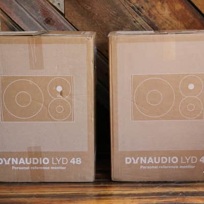 Dynaudio LYD 48 3-Way Active Studio Monitor Pair 2017 - 2019 - Black image 7