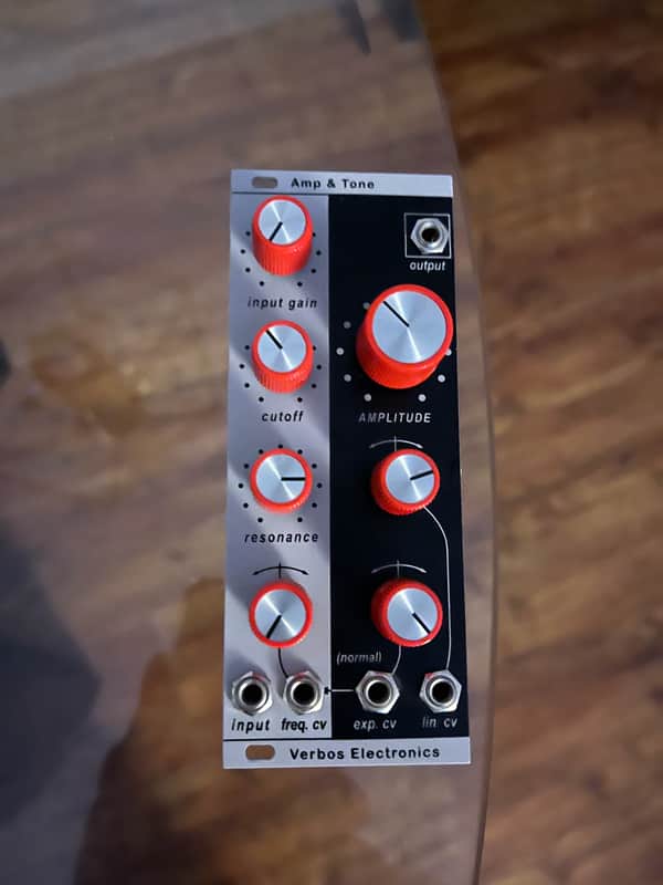 Verbos Electronics Amplitude & Tone Controller | ModularGrid
