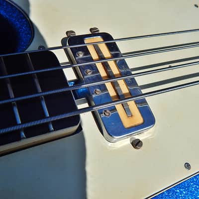 Hofner Telecaster Bass 60s - Sternenblau image 10