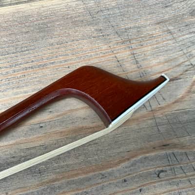 Double Bass Bow - Bullet Wood Ideal For Students/local Playing/Jazzers image 11
