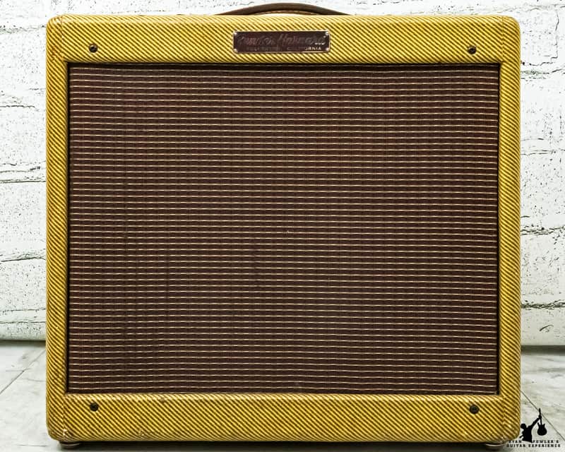 1958 Fender Tweed Harvard NOS Tubes w/ Cover image 1