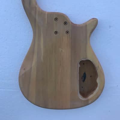 Unknown Left Handed Bass Guitar Body image 6