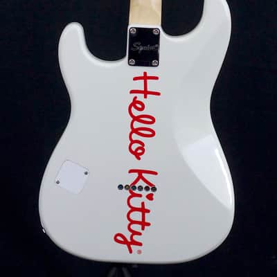 Squier X Hello Kitty Stratocaster 2024 - White image 9
