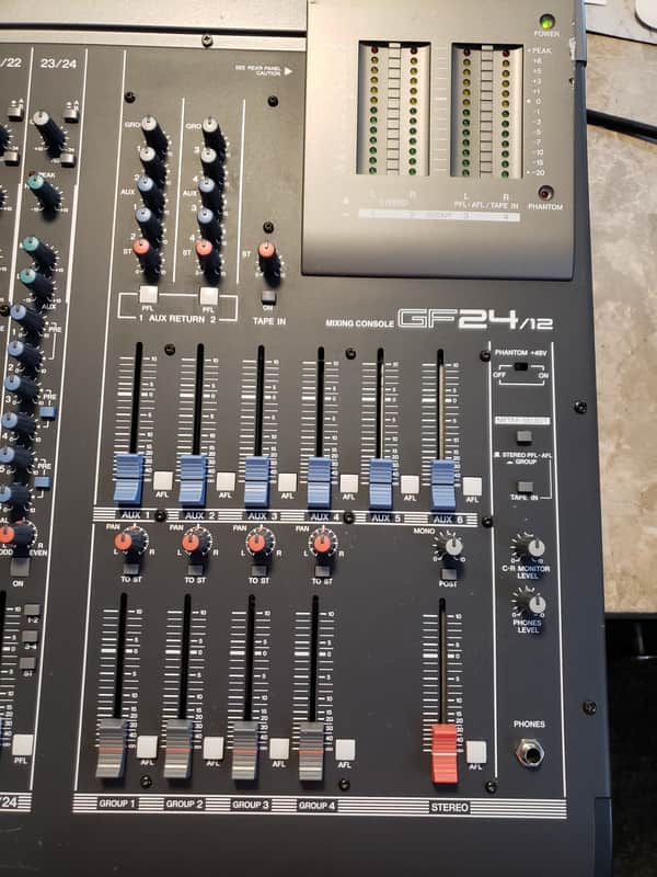 Yamaha GF24/12 24 channel Analog mixer | Reverb