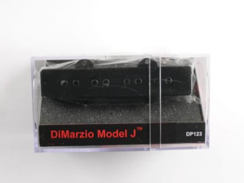 DiMarzio DP123SBK Short J Bass Neck Pickup, Black image 1
