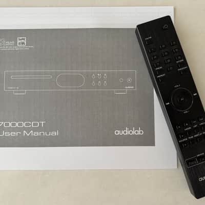 Audiolab 7000CDT CD Transport • SILVER • MINT w Remote image 13