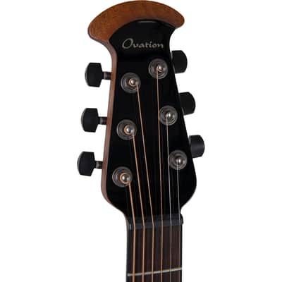 Ovation E-Acoustic Guitar Celebrity Elite Plus Mid Cutaway - Blue Flamed Maple image 5