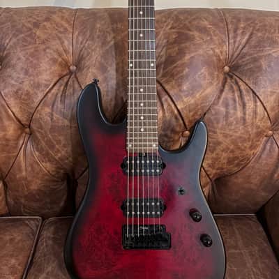 Cutlass by Music Man Jason Richardson Signature Cutlass HT 7 2024 - 2025 - Venetian Red image 2