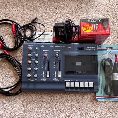 TASCAM Porta 02 mkII Ministudio 4-Track Cassette Recorder | Reverb