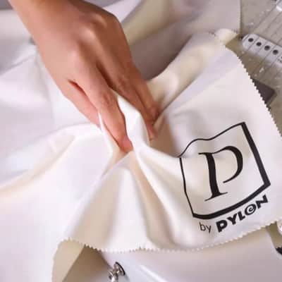 PYLON Deluxe Extra Large Musical Instrument Cleaning Cloth - Microfiber Suede Texture (Anti-Scratch) image 5
