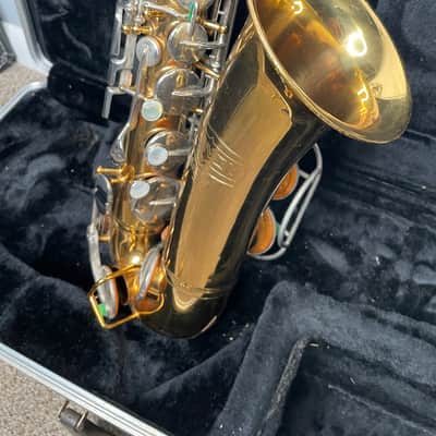 selmer bundy alto sax saxophone w/case and mouthpiece image 5