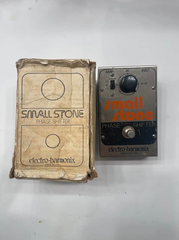 Electro Harmonix Small Stone Phase Shifter Vintage 1976 Guitar Effect Pedal image 1