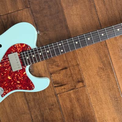 Suhr ALT T Electric Guitar HH Sonic Blue Rosewood Neck 87822 image 6