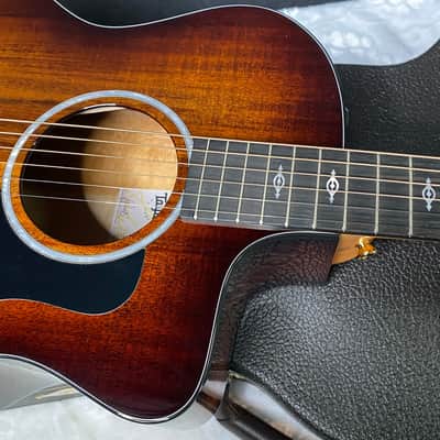 Taylor 224ce-K DLX Grand Auditorium Acoustic-Electric Guitar - Tobacco - 4.8lbs - Authorized Dealer - G06236 - OPEN BOX - SAVE BIG!! image 2