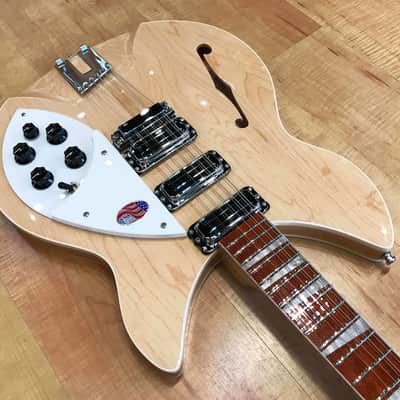 Rickenbacker 1993Plus 12-String Electric Guitar MapleGlo image 7