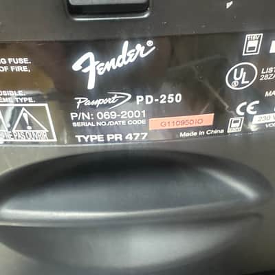 Fender Passport 500 Pro Portable 500w PA System 2010s - Black image 4
