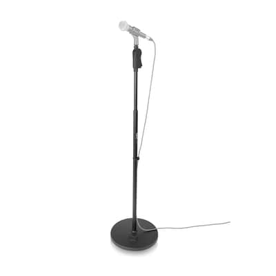 Gator Frameworks Gfw Mic 1201 Supporto Microfonico Con Base Rotonda Da 30.5 Cm E Altezza Regolabile Da 101.6 A 160 Cm image 2
