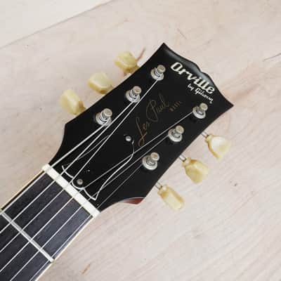 Orville by Gibson LPS Les Paul Standard 1989 Cherry Sunburst Lacquer Finish USA PUs w/ Bag image 4