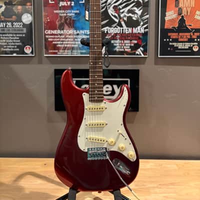 Stagg Strat SES30CAR 2020’s - Candy Apple Red image 1