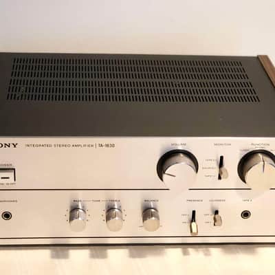 Vintage 70s SONY TA-1630 stereo integrated amplifier image 1