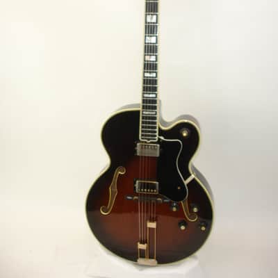 1991 Epiphone Emperor "F" Hollow-body Electric Guitar, Antique Sunburst w/ Case image 2