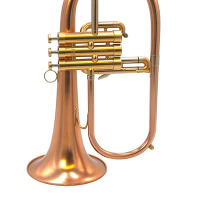 Brasspire 933-2b (Heavy Weight Style) Professional Bb Flugelhorn in Satin Lacquer image 9