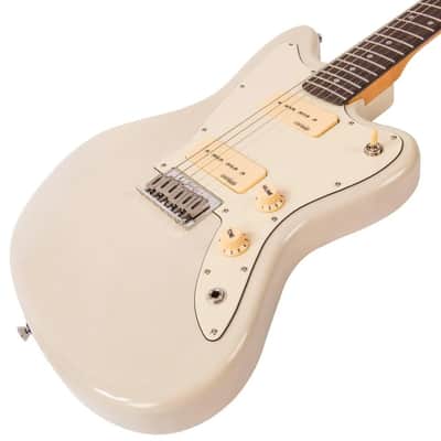 Vintage V65 ReIssued Hard Tail Electric Guitar - Blonde (V65HBLD) image 7
