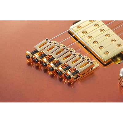 Ibanez SML721RGC S Axe Design Lab Multi-scale Guitar - Rose Gold Chameleon image 8