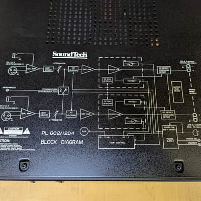 NEW! SoundTech 600 Watt PL 602 Stereo Power Amplifier - Never Displayed! image 4