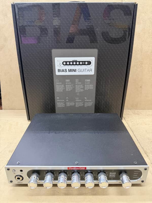Positive Grid BIAS Mini 300-Watt Guitar Amp Head 2010s - Silver
