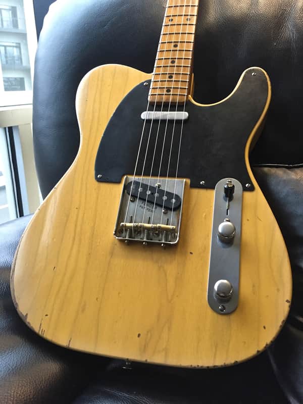 Chad Underwood RARE Broadcaster (Fender blackguard) Telecaster image 1