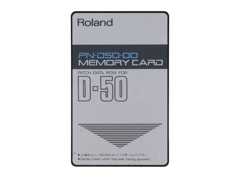 Roland PN-D50-00 ROM Memory Card for D-50 image 1