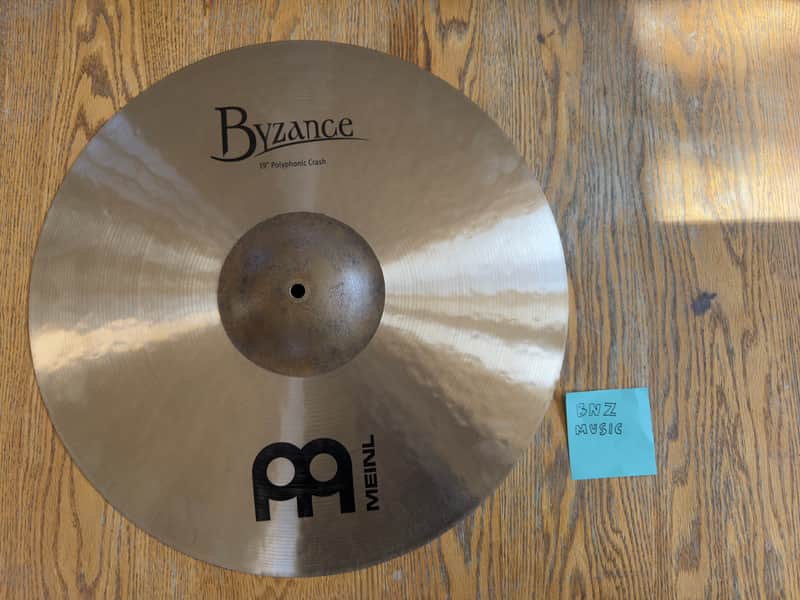 Meinl 19" Byzance Traditional Polyphonic Crash Cymbal - Traditional (BRAND NEW) image 1