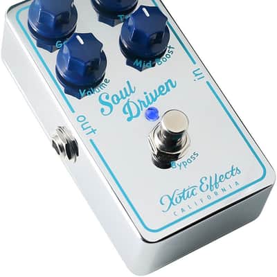 Xotic Effects Guitar & Bass Accessories Soul Driven Boost Overdrive Pedal image 5